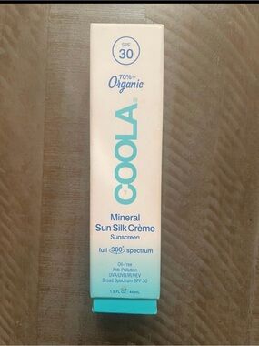 COOLA Mineral Sun Silk Crème SPF 30 - New
